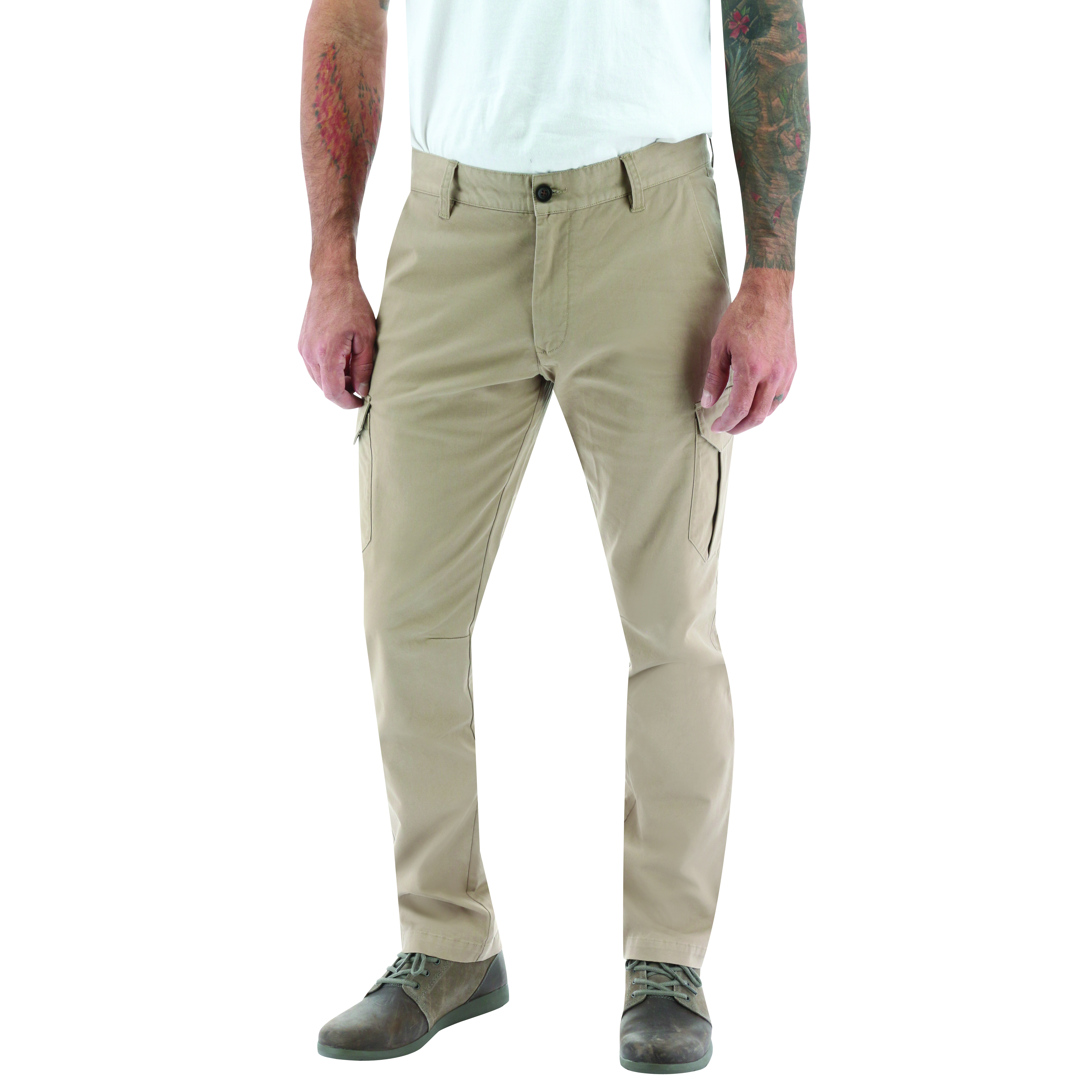 Caterpillar Clothing Karachi - Caterpillar Cargo Heritage Slim Fit Mens Pants Beige (162390-WBD)